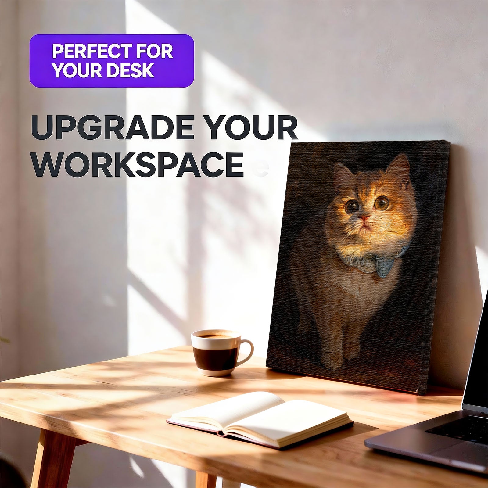 Custom Renaissance Pet Portrait - Vintage Oil Painting Style - Personalized Canvas