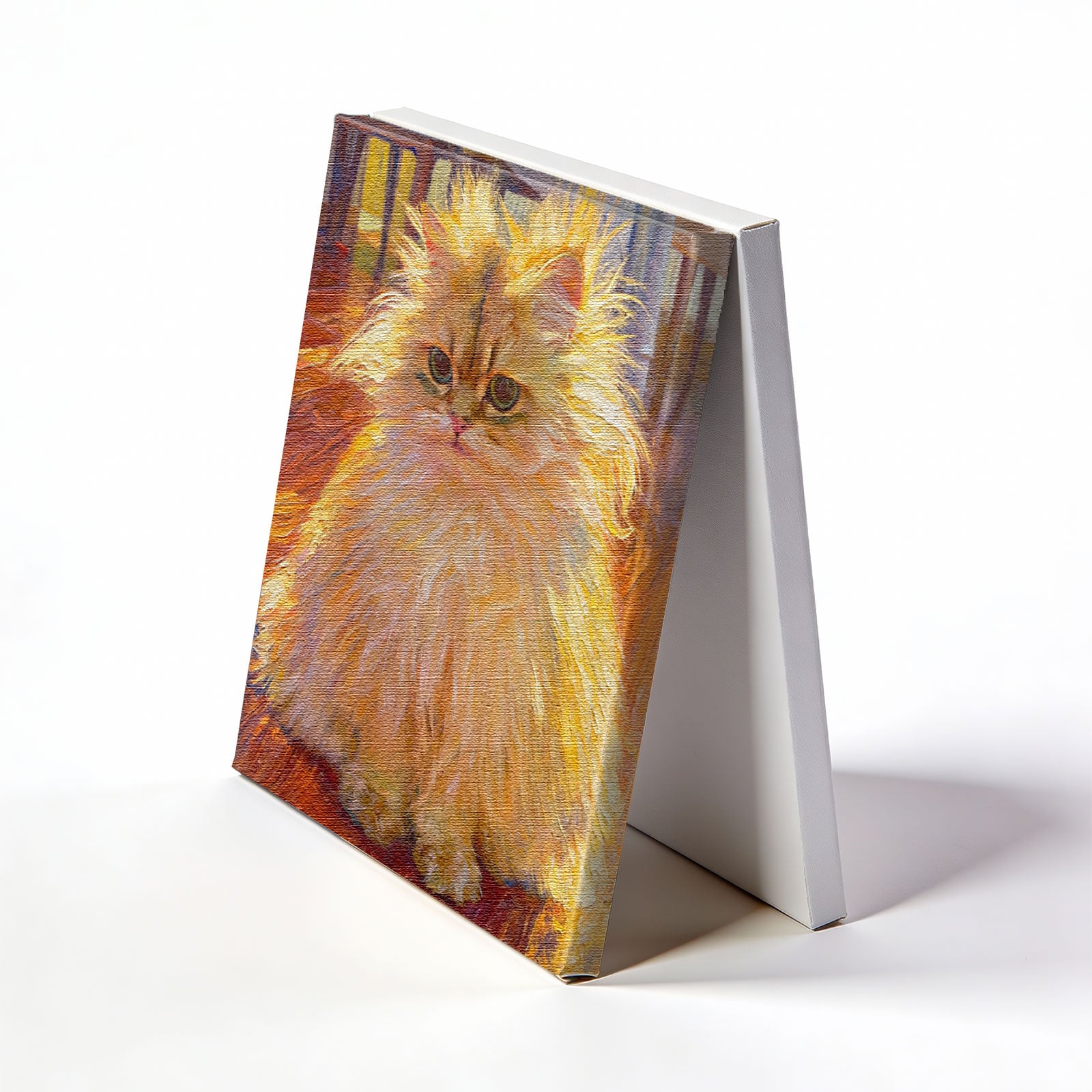 Custom Pet Portrait - Impressionist Oil Painting Style - Personalized Canvas Art