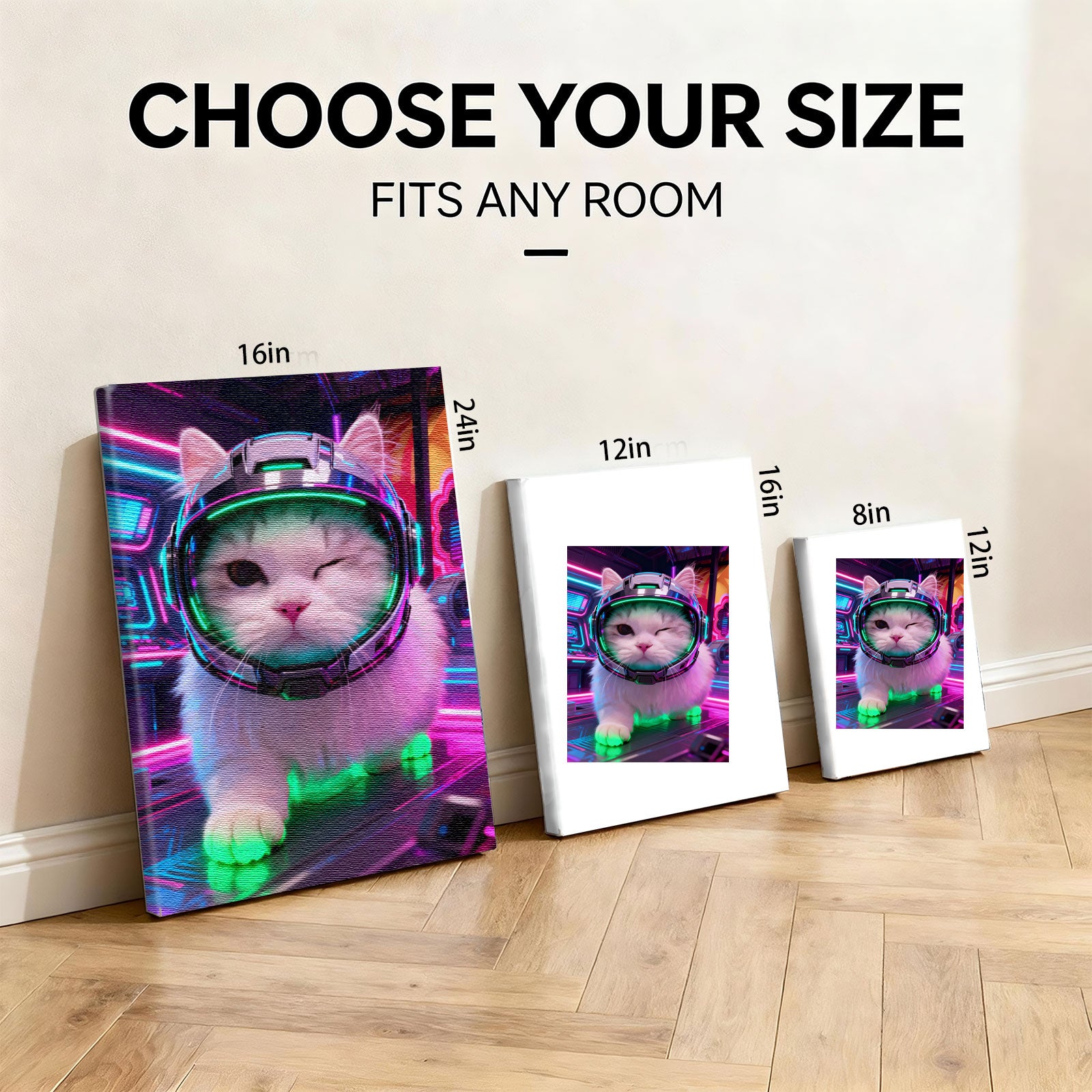 Custom Astronaut Pet Portrait - Turn Your Pet into a Space Traveler